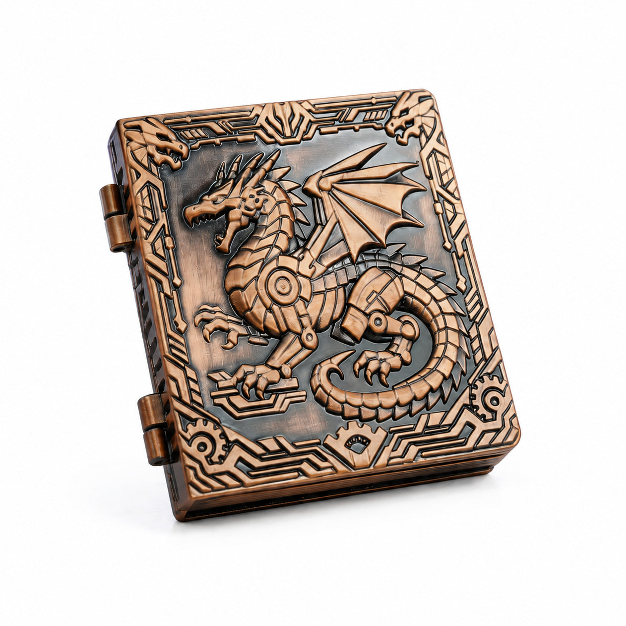 Masters Dice Codex #001 – Spellbook | 7-in-1 Pocket Spinner DND Dice Set
