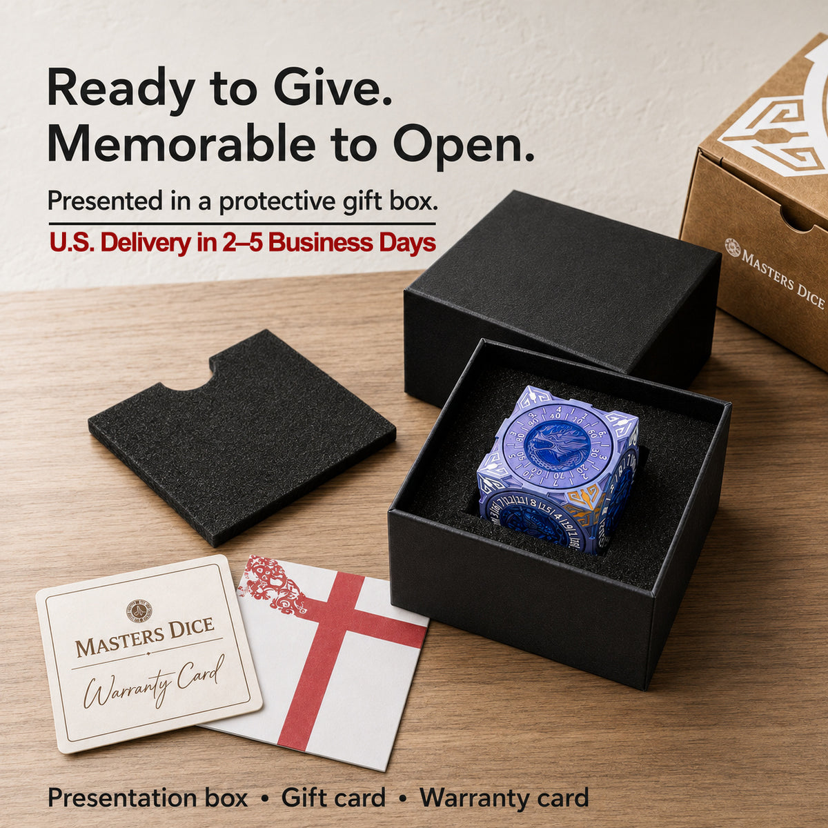 Masters Dice Relic #000 – Class Legacy Spinner | 7-in-1 Dual-Spinner-Metallwürfel