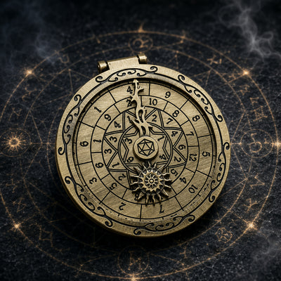 Masters Dice Nexus #001 – Arcane Orbit 7-in-1 Metal Spinner & Magnetic Phone Stand