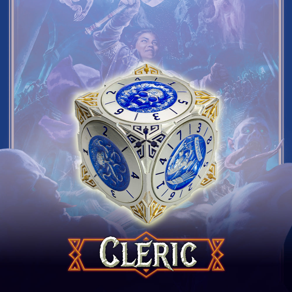 Masters Dice Relic #000 – Class Legacy Spinner | 7 -in-1 Dual-Spinner Metal Dice