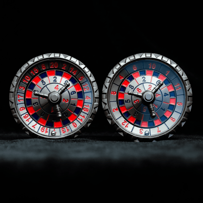 Masters Dice Talisman 001 – Dual Roulette Spinner DND Dice Set for Dungeon Masters & True Fans - Masters Dice