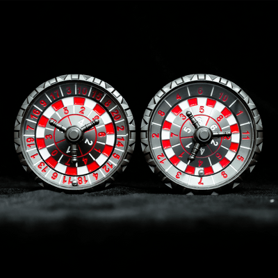 Masters Dice Talisman 001 – Dual Roulette Spinner DND Dice Set for Dungeon Masters & True Fans - Masters Dice