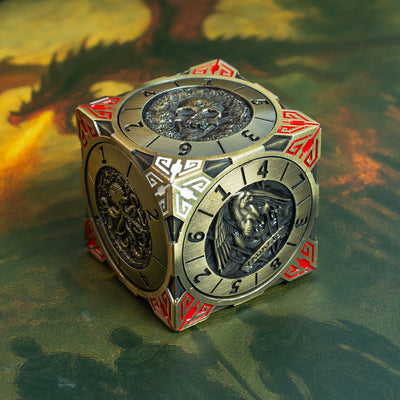 Masters Dice Relic #001 – 7-in-1 Monster Würfel-Spinner DND Würfel