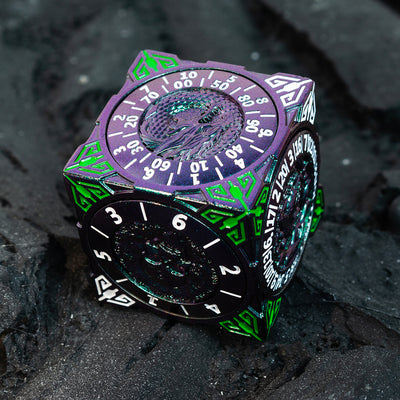 Masters Dice Relic #001 – 7-in-1 Monster Würfel-Spinner DND Würfel