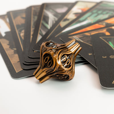 Masters Dice Timberbound No.1 – Premium Metallwürfel-Set