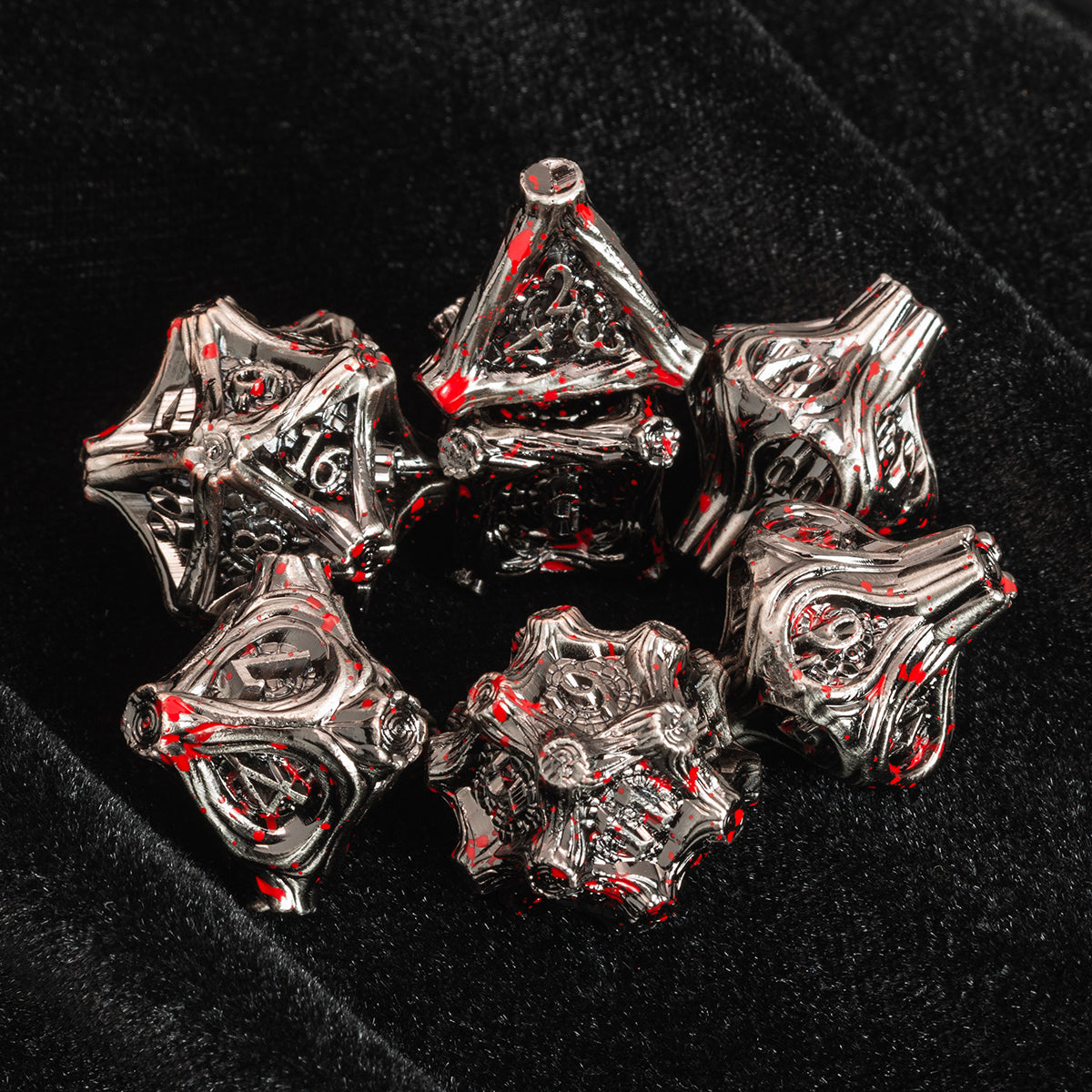Masters Dice Timberbound No.1 – Premium Metal Dice Set for DND Fans & Dungeon Masters