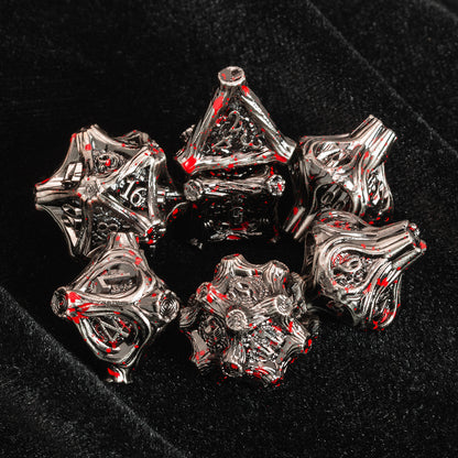 Masters Dice Timberbound No.1 – Premium Metal Dice Set for DND Fans & Dungeon Masters