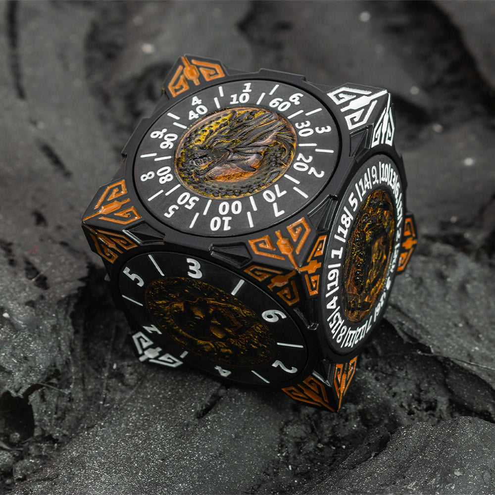 Masters Dice Relic #000 – Class Legacy Spinner | 7 -in-1 Dual-Spinner Metal Dice