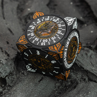 Masters Dice Relic #000 – Class Legacy Spinner | 7-in-1 Dual-Spinner-Metallwürfel