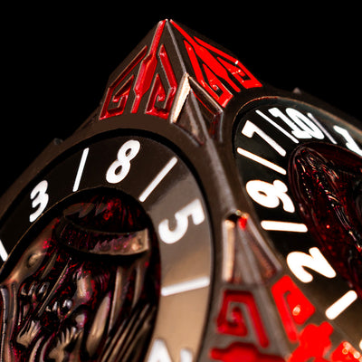 Masters Dice Relic #000 – Class Legacy Spinner | 7-in-1 Dual-Spinner-Metallwürfel