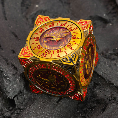 Masters Dice Relic #000 – Class Legacy Spinner | 7-in-1 Dual-Spinner-Metallwürfel