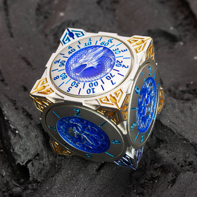 Masters Dice Relic #000 – Class Legacy Spinner | 7-in-1 Dual-Spinner-Metallwürfel