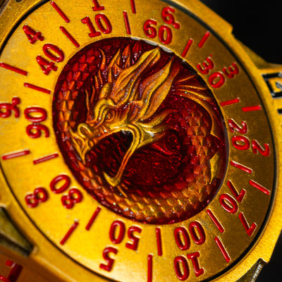 Masters Dice Relic #000 – Class Legacy Spinner | 7-in-1 Dual-Spinner-Metallwürfel