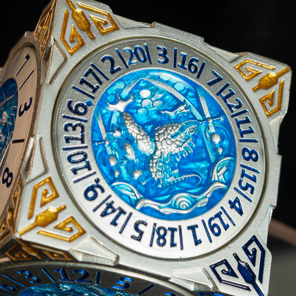 Masters Dice Relic #000 – Class Legacy Spinner | 7 -in-1 Dual-Spinner Metal Dice