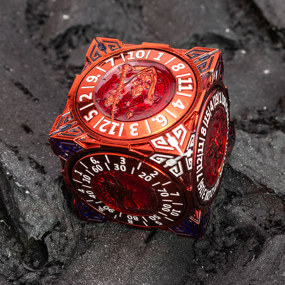 Masters Dice Relic #000 – Class Legacy Spinner | 7 -in-1 Dual-Spinner Metal Dice