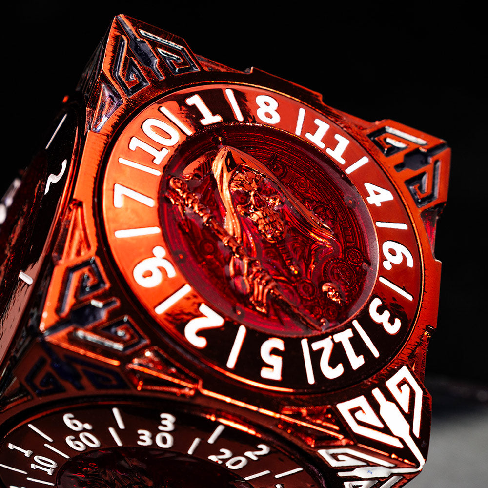Masters Dice Relic #000 – Class Legacy Spinner | 7 -in-1 Dual-Spinner Metal Dice