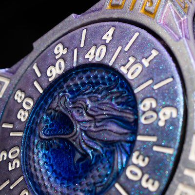 Masters Dice Relic #000 – Class Legacy Spinner | 7-in-1 Dual-Spinner-Metallwürfel