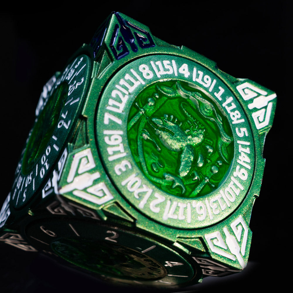 Masters Dice Relic #000 – Class Legacy Spinner | 7 -in-1 Dual-Spinner Metal Dice