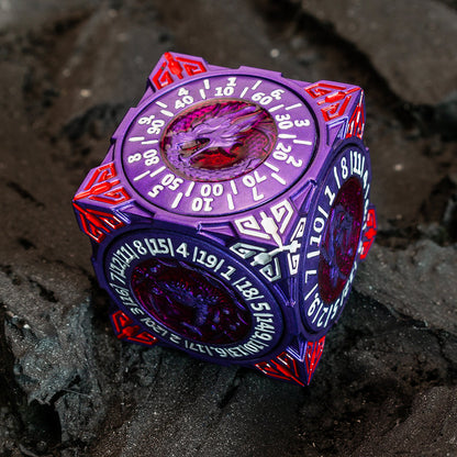 Masters Dice Relic #000 – Class Legacy Spinner | 7 -in-1 Dual-Spinner Metal Dice