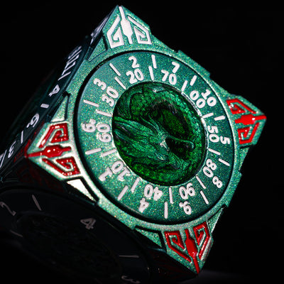 Masters Dice Relic #000 – Class Legacy Spinner | 7-in-1 Dual-Spinner-Metallwürfel