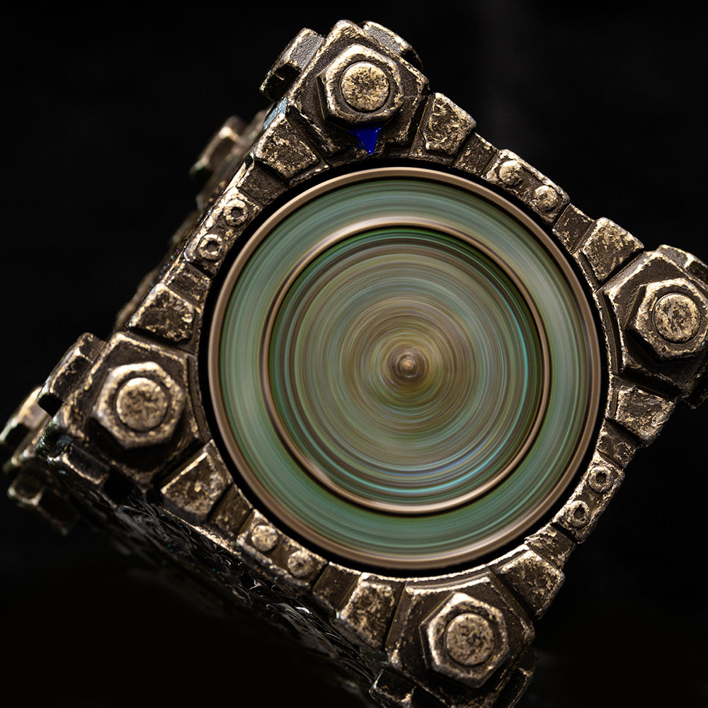 Masters Dice Relic #003 – Hell & Halo | 7 -in-1 Spinner Metal Dice