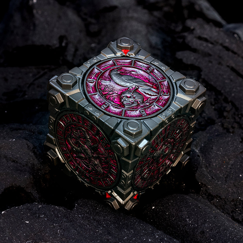 Masters Dice Relic #003 – Hell & Halo | 7 -in-1 Spinner Metal Dice
