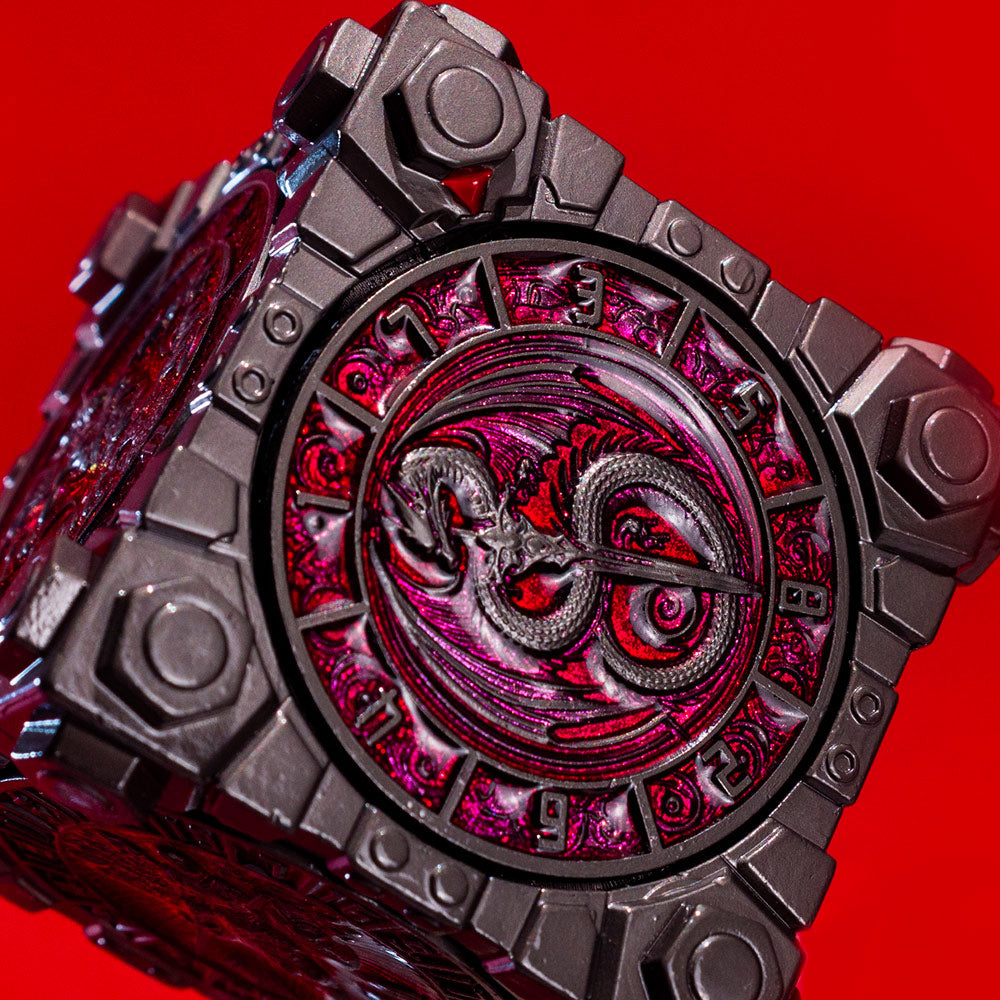 Masters Dice Relic #003 – Hell & Halo | 7 -in-1 Spinner Metal Dice