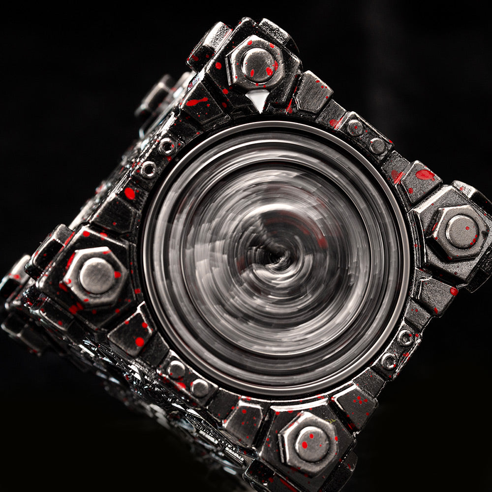 Masters Dice Relic #003 – Hell & Halo | 7 -in-1 Spinner Metal Dice