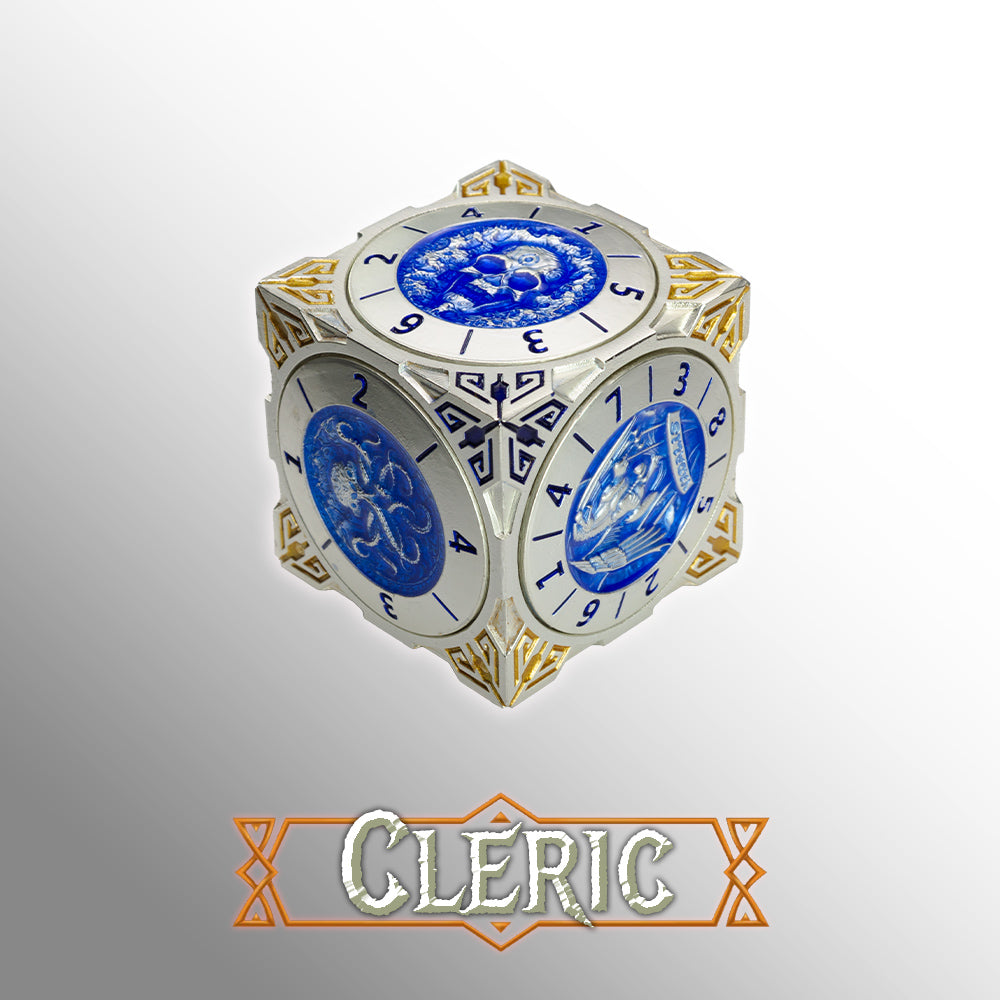 Masters Dice Relic #000 – Class Legacy Spinner | 7 -in-1 Dual-Spinner Metal Dice