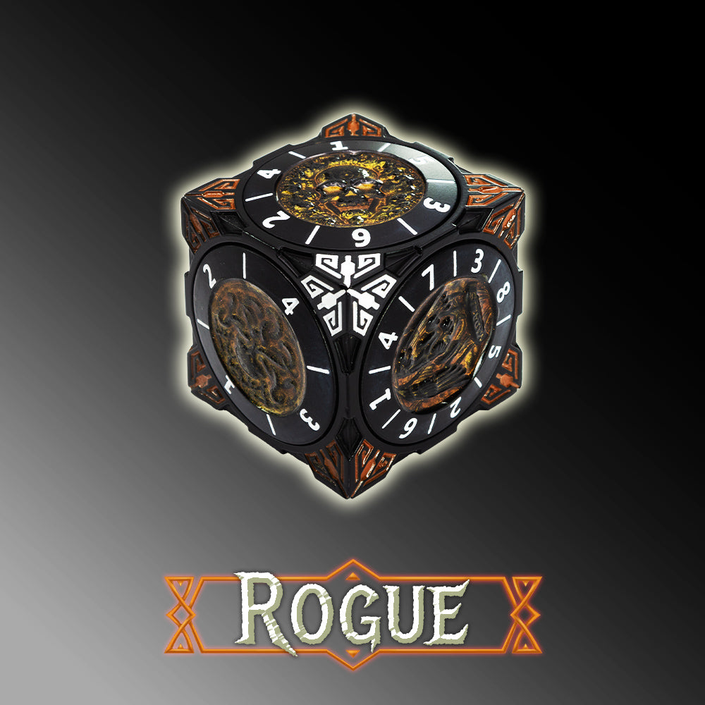 Masters Dice Relic #000 – Class Legacy Spinner | 7 -in-1 Dual-Spinner Metal Dice