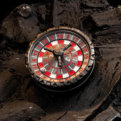 Masters Dice Talisman 001 – Dual Roulette Spinner DND Dice Set for Dungeon Masters & True Fans - Masters Dice