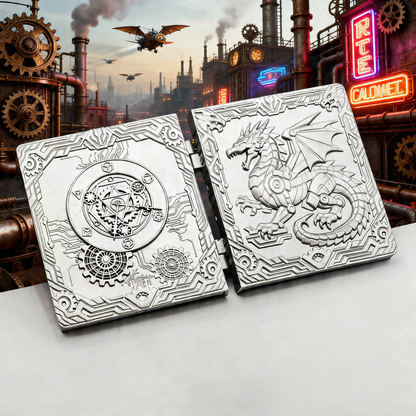 [NEW] Masters Dice Codex #002 – Grimoire | 7-in-1 Pocket Spinner DND Dice Set