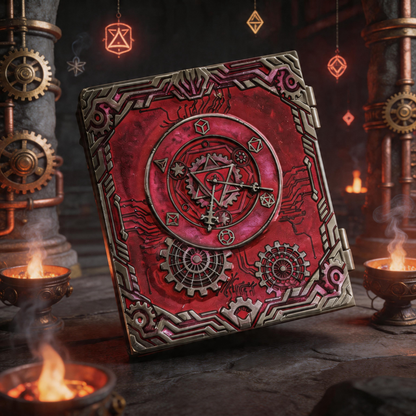 [NEW] Masters Dice Codex #002 – Grimoire | 7-in-1 Pocket Spinner DND Dice Set