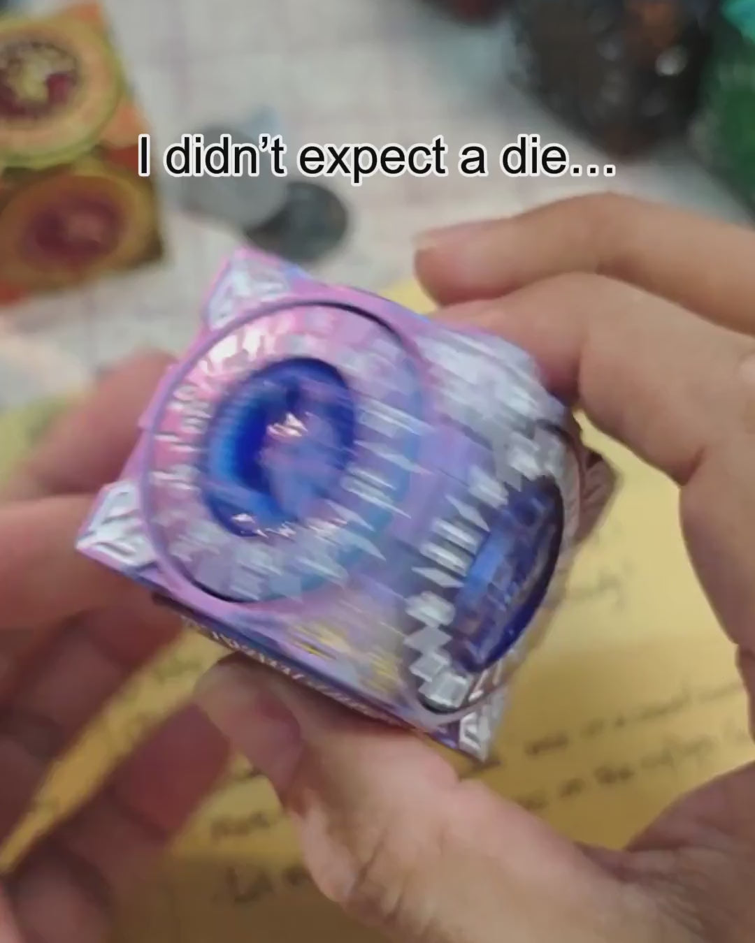 Video laden: Masters Dice Relic #000 – Class Legacy Spinner | 7-in-1 Dual-Spinner-Metallwürfel
