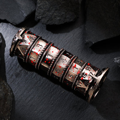 Tower Of Crimson Fate Metal Tower Dice 7 - In - 1 - Masters Dice