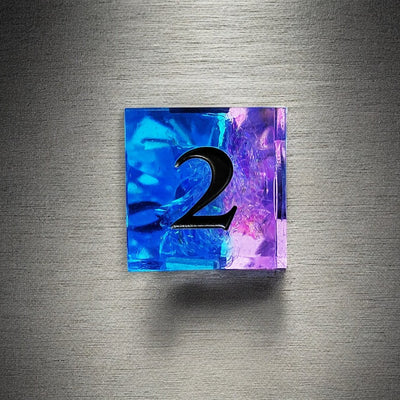 Twilight Amethyst Resin Dnd D&d Dice Set - Masters Dice